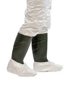 Носки-бахилы низкие специальные «BTR» из материала «Tyvek», с противоскользящей подошвой, модель POSA